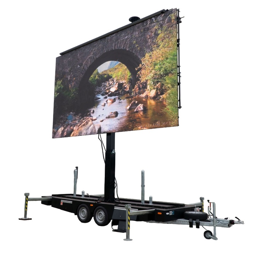 Light-A-Sound LED Video Anh&auml;nger Grossbildschirm, ledtrailer, ledwand