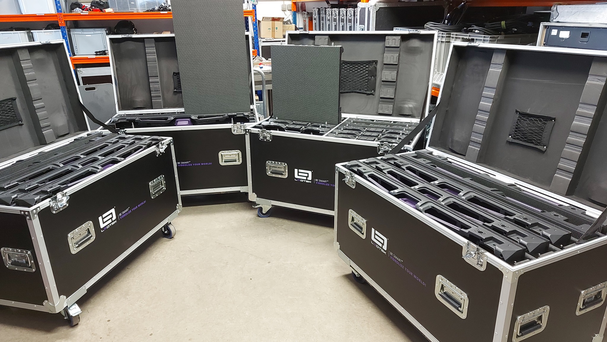 LED-Module von Ledtek im Lager von Light-A-Sound in Troisdorf