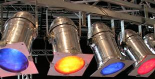 Scheinwerfer und Lichttechnik f�r Ihr Event